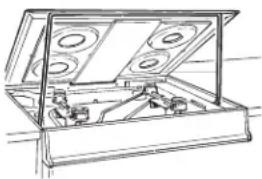 GE JBS160GMSA - Estufa Elevable - 1