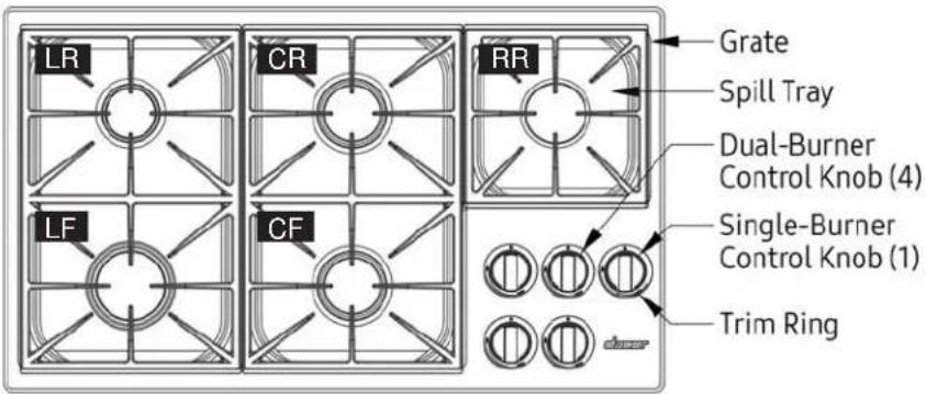 Dacor Heritage HDCT365GS - HDCT 365 - 1