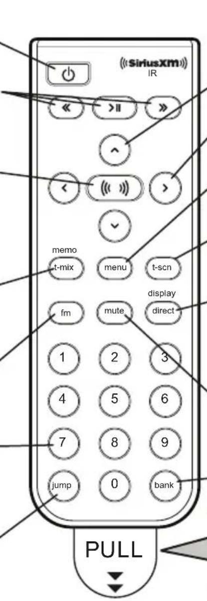 AUDIOVOX AVXSXDH3 - Jump Button - 1