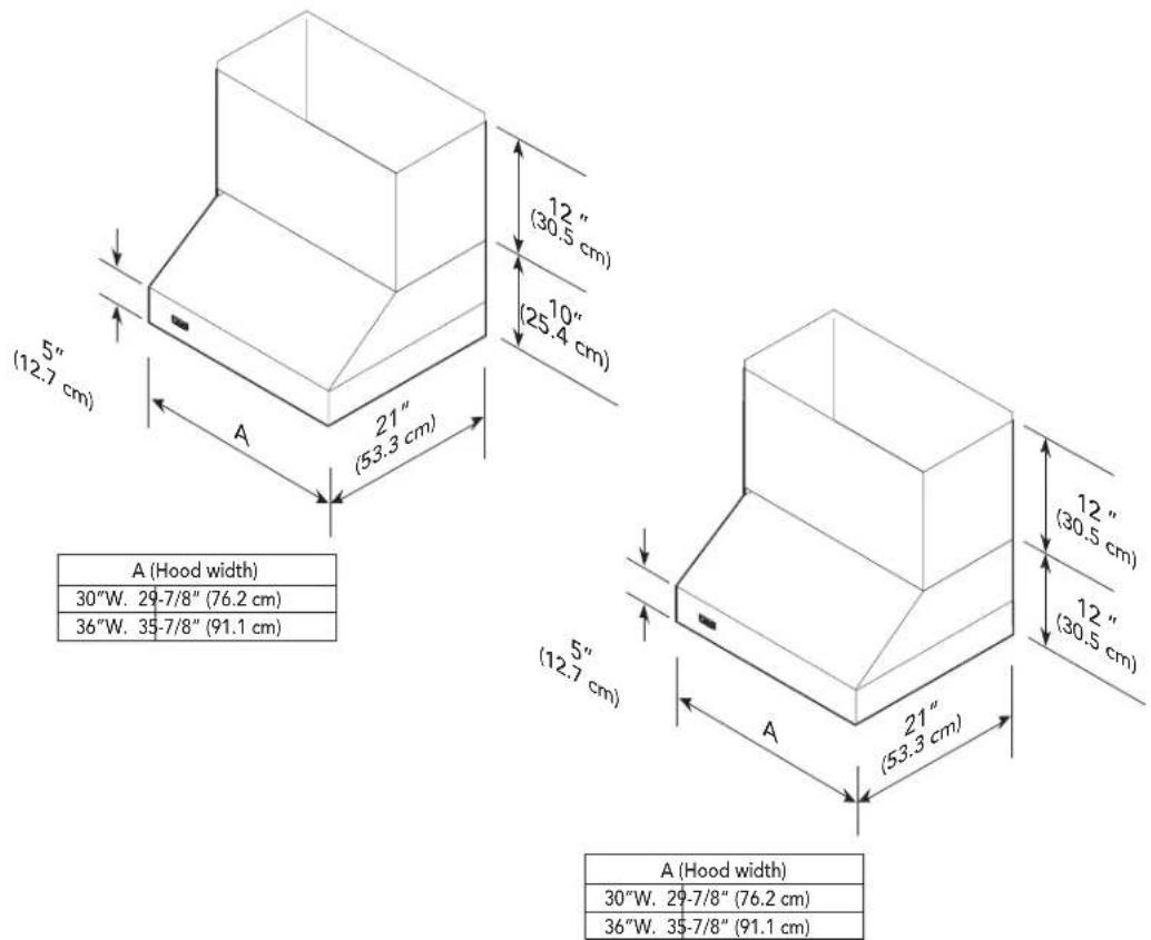 VIKING VCIH56608BK - Dimensions & Specifications - 1