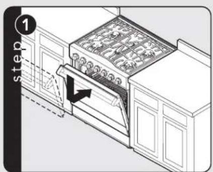 VIKING RVGR33025BWH - Door Replacement - 1