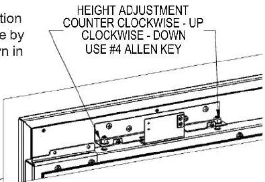Perlick CR24D-1-4L - Top Of Door - 1