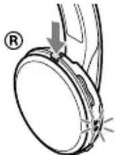 SONY DR-BT101iK - Re-pairing the transmitter and the headset - 1