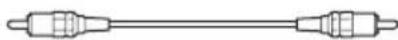 SONY HT-DDW960 - E Coaxial digital cord (supplied) - 1