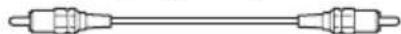 SONY HT-4850DP - E Coaxial digital cord (supplied) - 1