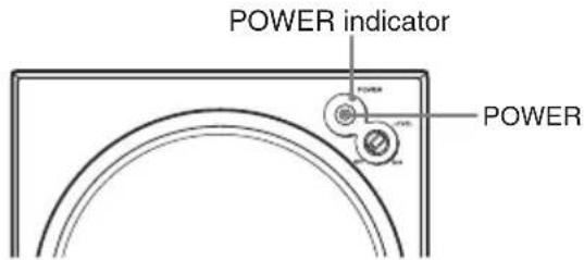 POWER indicator POWER