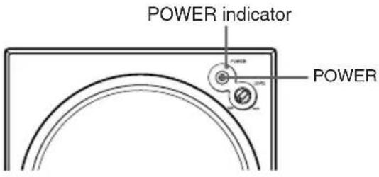POWER indicator POWER