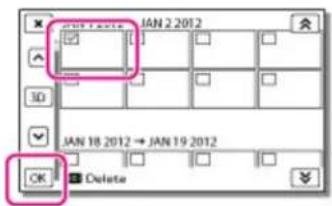 JAN 2 2012 JAN 18 2012 → JAN 19 2012 OK Delete