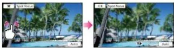 Spot Focus OK Spot Focus Auto Auto