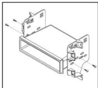 Metra 99-6532B - ISO DIN radio provision with pocket - 3