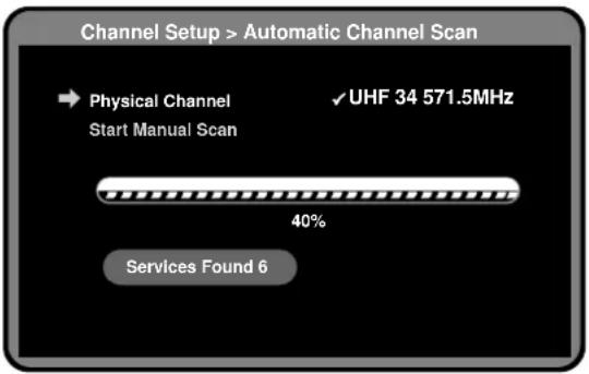 Palsonic HDSTB300 - Using the MENU System - 1