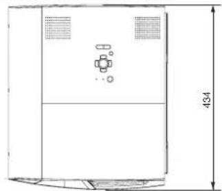MITSUBISHI HD8000 - Dimension drawings (unit: mm) - 1