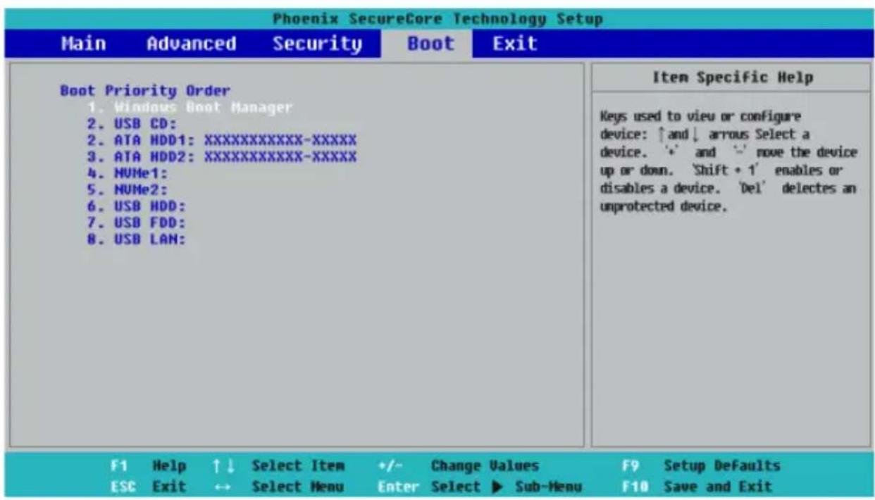 LG 15Z90NRAAS9U1 - ChangingtheBootOrder - 2