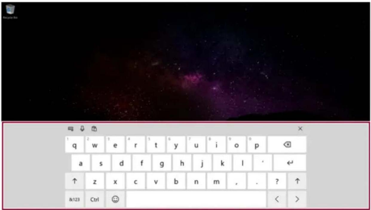 LG 15Z90NRAAS9U1 - UsingtheTouchKeyboard - 2