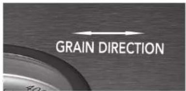 GRAIN DIRECTION