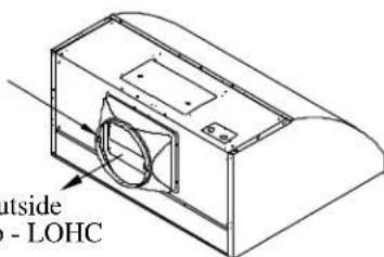 LYNX LOH60 - HOOD MODELS LOHI REAR EXHAUST - 2