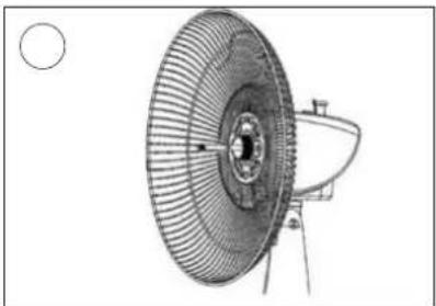 MATSUI MF222SL - How to assemble your fan - 6