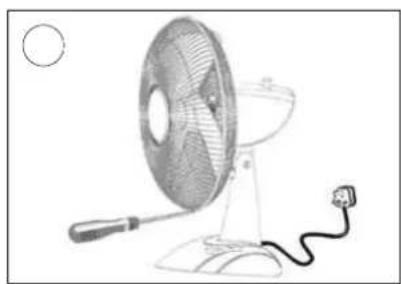 MATSUI MF222SL - How to assemble your fan - 10