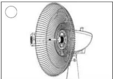 MATSUI MF222SL - How to assemble your fan - 7
