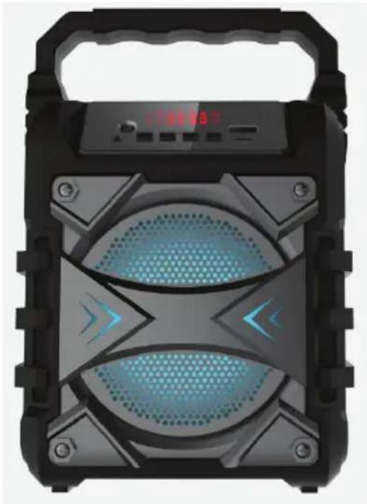 Naxa NAS-3096 - Portable Bluetooth® Speaker with Colored Lights - 1