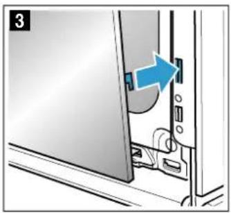 NEFF C88FT38N0B - Refitting door panels on the appliance - 3