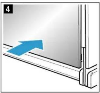 NEFF C88FT38N0B - Refitting door panels on the appliance - 4