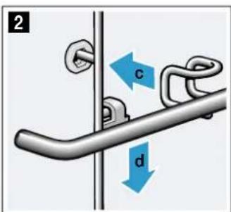 NEFF C88FT38N0B - Attaching the rails - 2