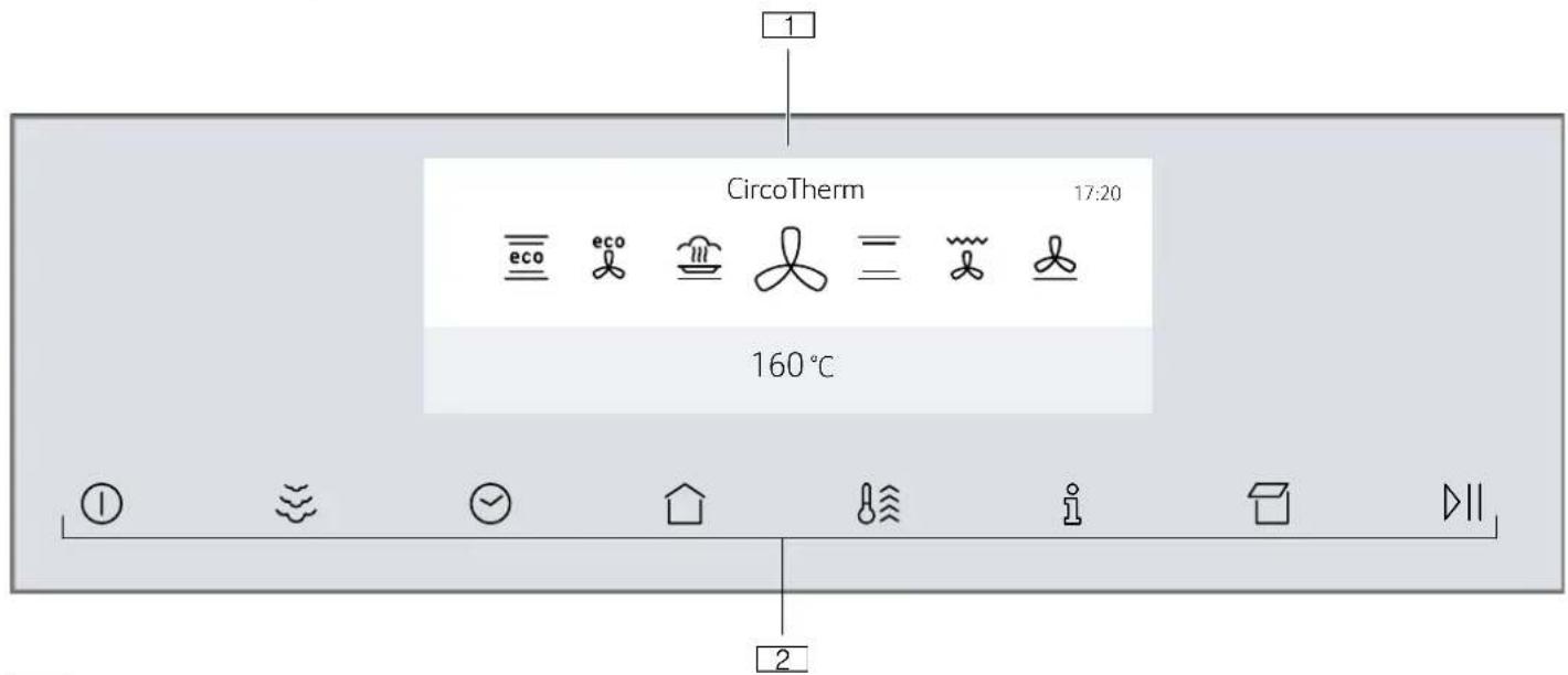 NEFF C88FT38N0B - Control panel - 1