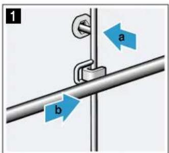 NEFF C88FT38N0B - Attaching the rails - 1