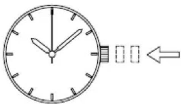 Orient Star Contemporary DV02003W - ◆ HOW TO SET THE TIME [ DE(40A), DJ(40P), DV(407), EL(40N), JC(40H)] - 3