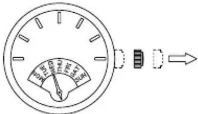 Orient Star Contemporary DK02002F - ◆ 星期的设置方法 [DE (40A)] - 1