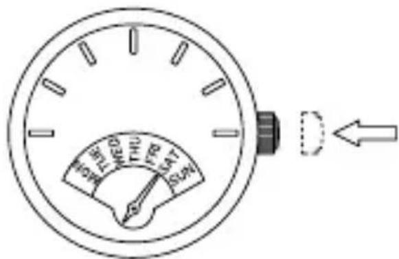 Orient Star Contemporary DE00002W - ◆ 星期的设置方法 [DE (40A)] - 3