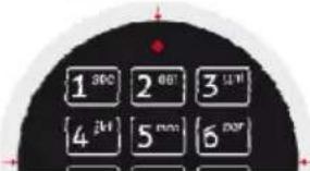 1 sec 2 68' 3 UTR 4 jkl 5 mm 6 DAF