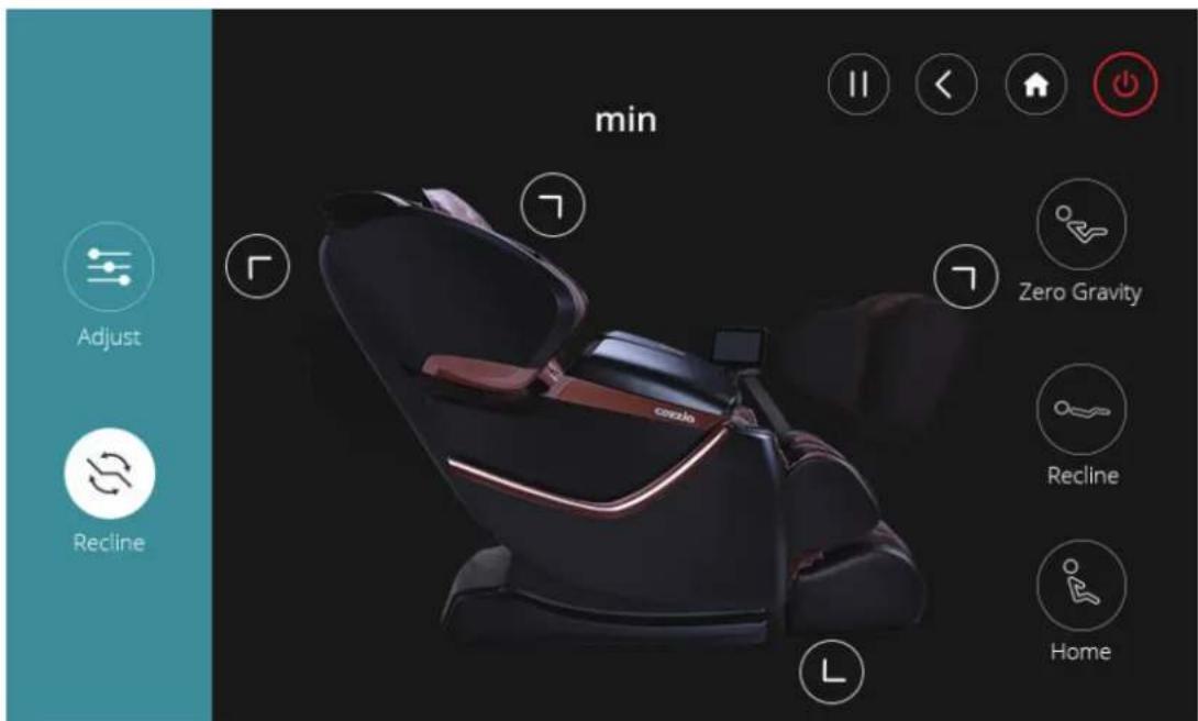 min Adjust Recline Cozio Zero Gravity Recline Home