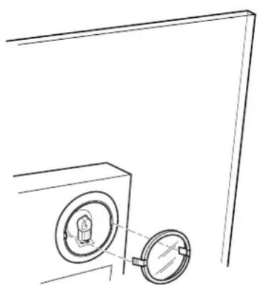 GE CVW73013MDS - To change the lights: - 3