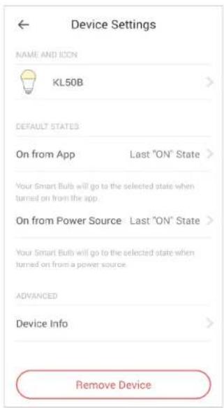TP-LINK KL50B - Device Settings - 1