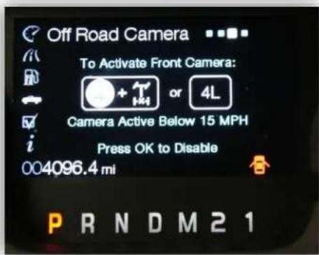 NAV-TV NVT-KIT422 - Factory Front Camera Operation - 4