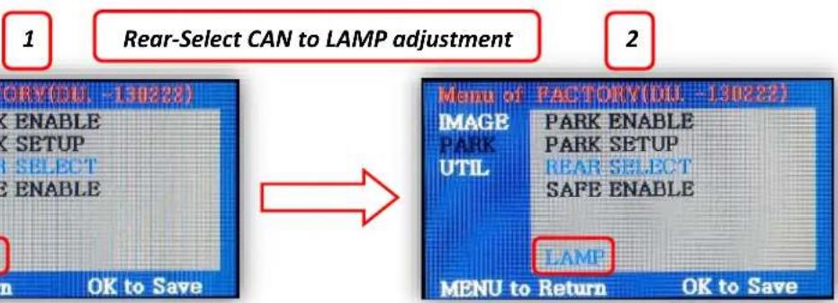 NAV-TV NTV-KIT457 - PARK MENU - 1