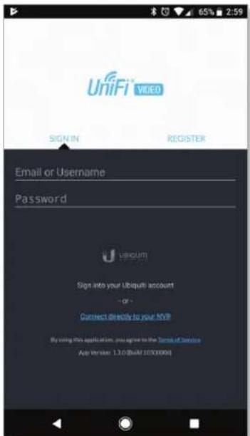Ubiquiti Networks UVC-G3-AF-5 - UniFi Video App for Android - 2