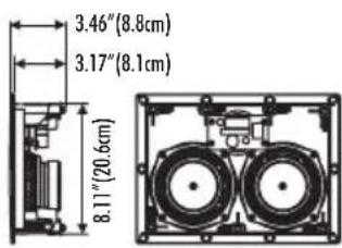 Martin Logan Installer Series IW6 - IW5-LCR - 2