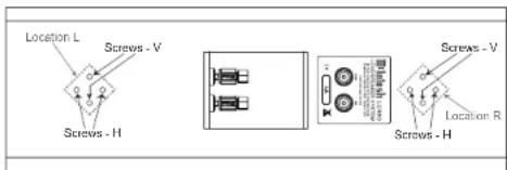 MCINTOSH LCR80 - Installing the LCR80 on the Wall - 5