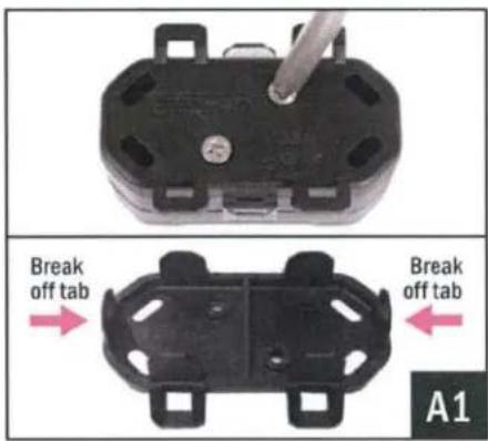 SSV Works US2-C65 - CONNECTING POWER & GROUND CABLE TO BATTERY - 1
