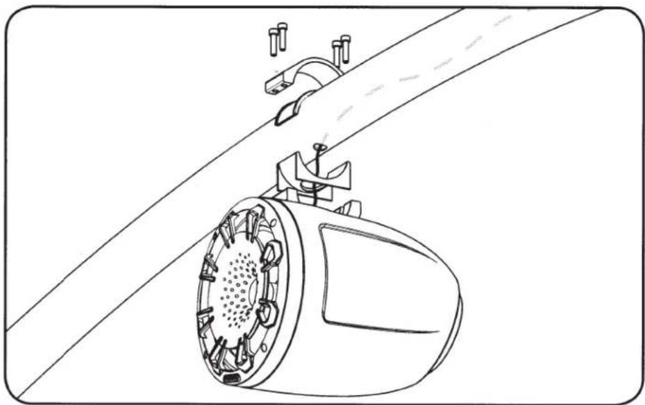 MB QUART NHT1C-116LB - Route signal and illumination wires - 1
