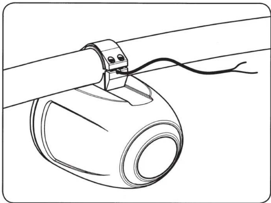 MB QUART NHT1C-116LB - Route signal and illumination wires - 2