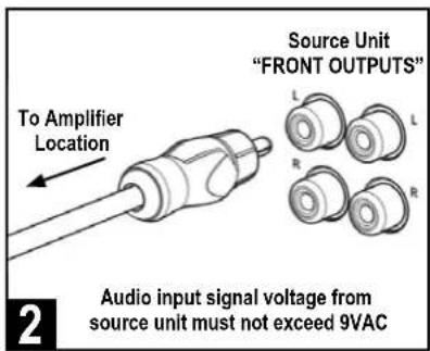 MB QUART MBQX-POD-1 - AMPLIFIER INSTALLATION - 2