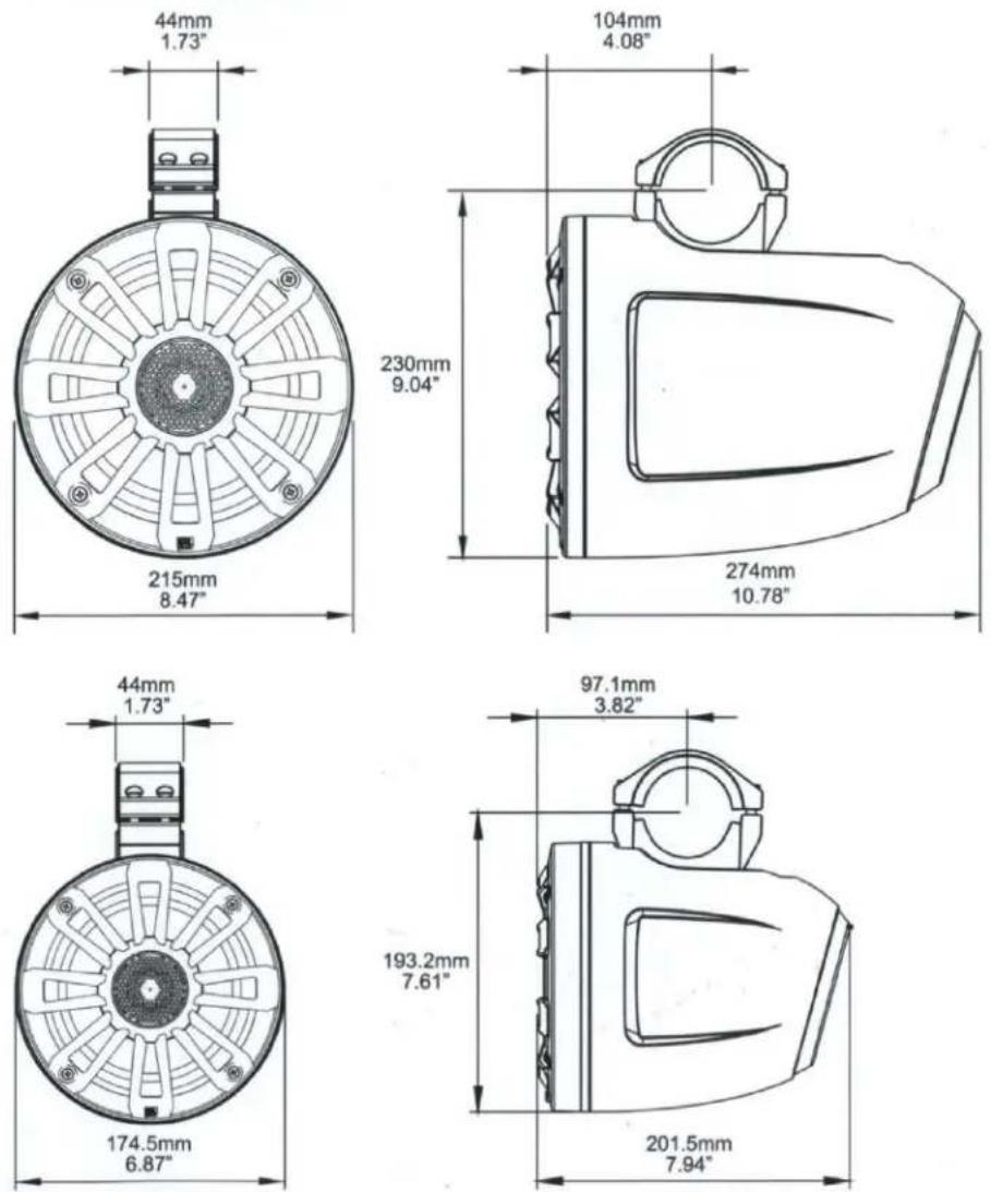 MB QUART NPT1-120 - CAUTION - 2
