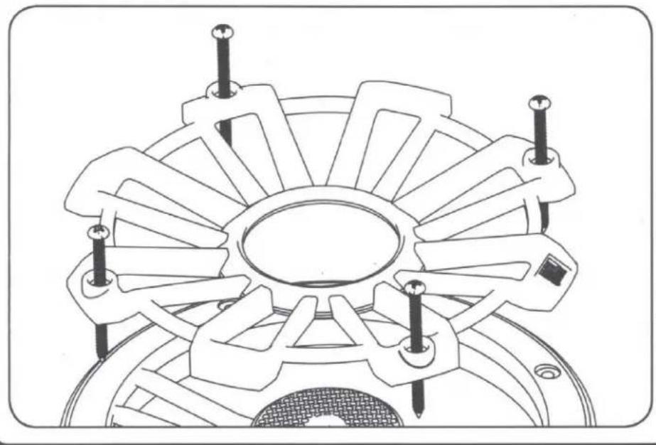 MB QUART NPT1-120 - Installing the speaker grill - 1