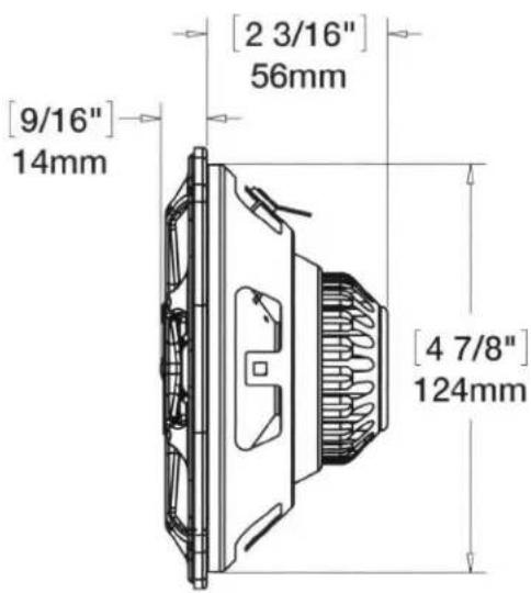 [2 3/16"] 56mm [9/16"] 14mm [4 7/8"] 124mm