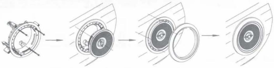 JBL Stadium MW8030AM - FLUSH-MOUNTING THE TWEETER - 3