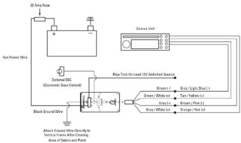 MTX Audio ThunderForm F-150EX-09L - Connection to Enclosure - 1